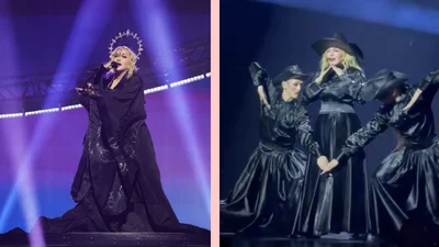"Почти восемь лет вместе": Мадонна снова надела шляпу Руслана Багинского на концерт