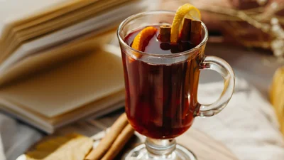 Уютный цитрусовый чай с коньяком — ты такого еще не пробовала