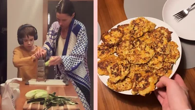 Оладьи из цукини от Маши Ефросининой: используй эти два секретных ингредиента