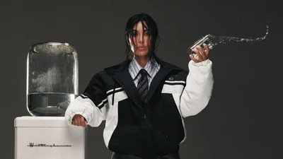 Драматическая Ким Кардашьян в маскулинном образе снялась для GQ