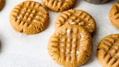 Ингредиенты для печенья с арахисовым маслом