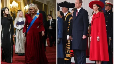 Батл теперішньої і майбутньої королев: Камілла і Кейт Міддлтон вразили урочистими образами