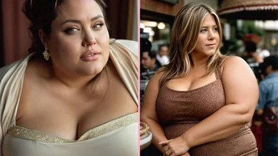 Энистон, Джоли, Бейонсе: нейросеть создала фото звезд с избыточным весом