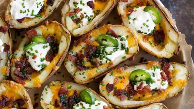 Рецепт самого вкусного фаршированного картофеля, который ты когда-либо пробовала