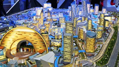 Фантастика уже тут: торгово-развлекательный городок под куполом в Дубае