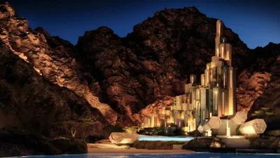 Фантастика уже тут: Саудовская Аравия строит искусственную скалу с роскошным отелем