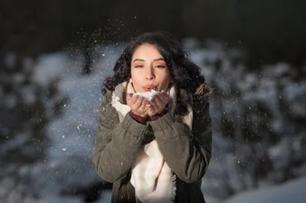 Як зробити красиві фото зі снігом, щоб отримати купу лайків