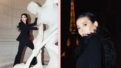 Андре Тан представил новую капсулу, лицом которой стала известная модель Эвелина Мамбетова