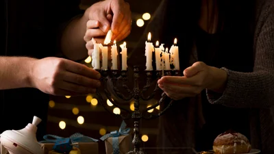 Картинки с Ханукой 2023 - открытки с теплыми пожеланиями