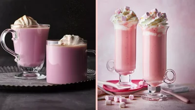 Розовый горячий шоколад: рецепт самого инстаграмного зимнего напитка