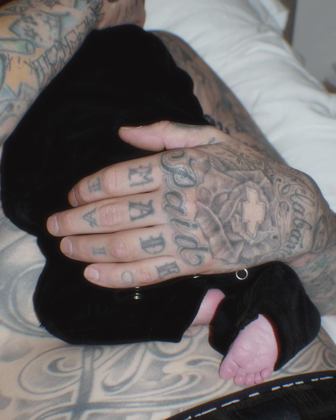 Кортні Кардашян і Тревіс Баркер вперше показали свого сина - фото 589257