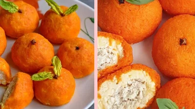 Оригінальна новорічна закуска "Мандаринка": страва стане твоєю головною фішкою