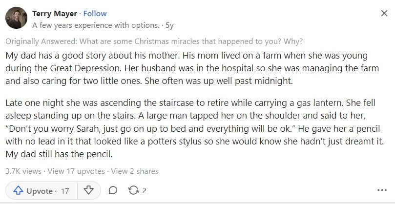 История Терри Майер - это действительно новогоднее чудо - фото 589629