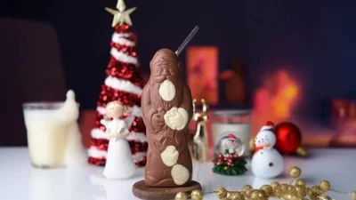 Гарантируем, что такого ты не пробовала: зимний коктейль в шоколадном Санте