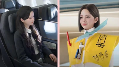 Korean Air создала необычное видео про безопасность с виртуальными людьми