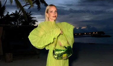 Инфлюэнсерша Леони Ханне покоряет Мальдивы в платье украинского бренда