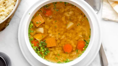 Суп с говядиной – самое комфортное блюдо, которое согреет и насытит на обед