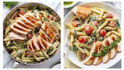 Вечеря, яку важко перевершити: готуємо куряче філе з макаронами