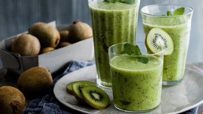 Ранок буває добрим: як приготувати смачне смузі з ківі