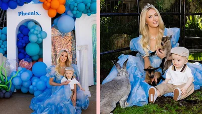 Пэрис Хилтон умилила сеть праздничными фото сына Феникса, но все спрашивают о дочери