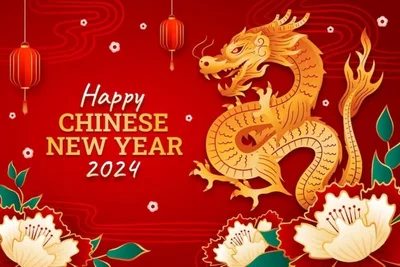 С годом Зеленого Дракона: классные картинки-поздравления с Китайским Новым годом 2024 - фото 596964