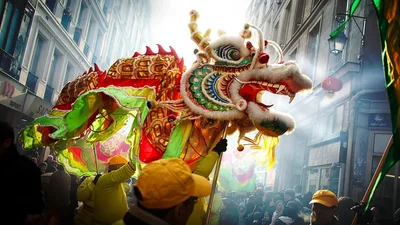 С годом Зеленого Дракона: классные картинки-поздравления с Китайским Новым годом 2024 - фото 596968