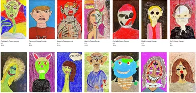 'Жуткие портреты': в Канаде учитель продавал рисунки учеников на личном сайте – фото - фото 597642