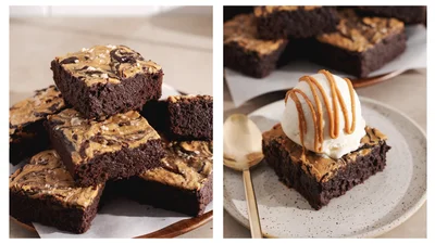 Шоколадное брауни с бананом – с этим рецептом пирожные получаются самыми вкусными