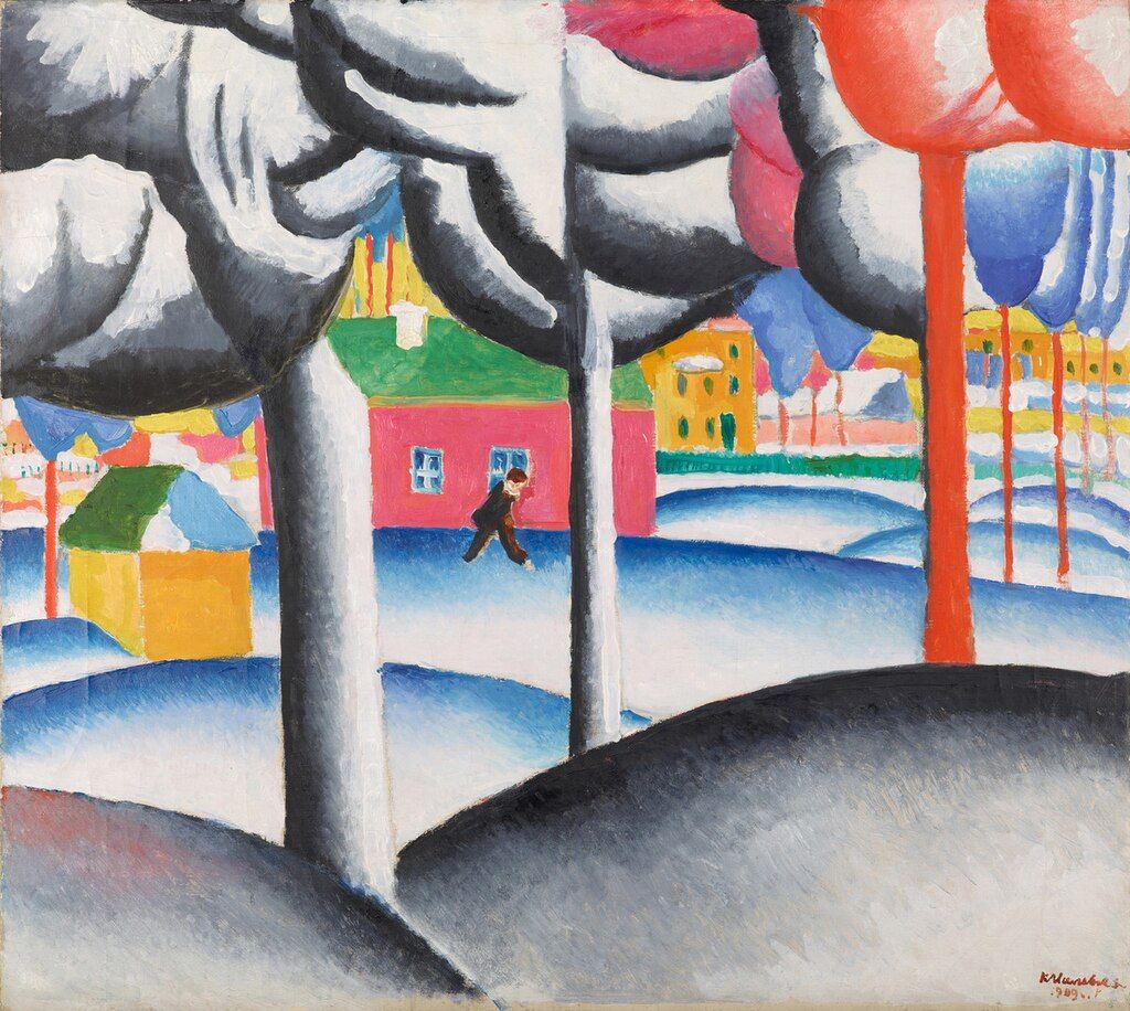 «Зимовий пейзаж», кінець 1920-х рр. - 599625 «Зимовий пейзаж», кінець 1920-х рр. - фото 599625