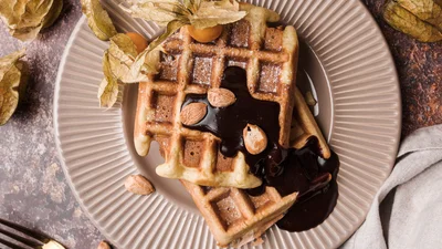 Творожные вафли – десерт за 10 минут, который приготовит даже ребенок