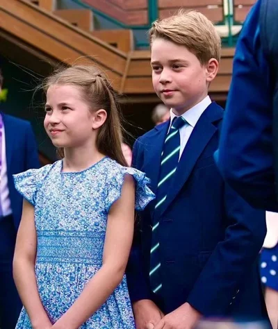 принц Джордж і принцеса Шарлотта - фото 600070