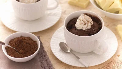 Шоколадный кекс в чашке – получишь тройное удовольствие за 15 минут