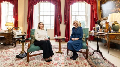 Трепетная встреча: Елена Зеленская на рандеву с королевой Камиллой на рандеву