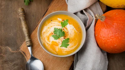 Влюбляешься с первого "сёрб": как приготовить бархатный крем-суп из тыквы