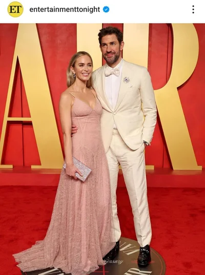 Красная дорожка Оскара 2024: звездные пары появились на вечеринке Vanity Fair - фото 602525