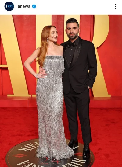Красная дорожка Оскара 2024: звездные пары появились на вечеринке Vanity Fair - фото 602527
