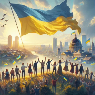 Картинка про українців, які захищають Батьківщину - фото 603080
