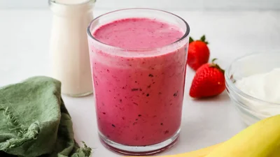 Бананово-ягодное смузи – напиток для похудения, который заменит бутерброд на завтрак