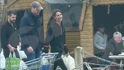 Кейт Миддлтон впервые появилась на публике после своего загадочного "исчезновения" - видео