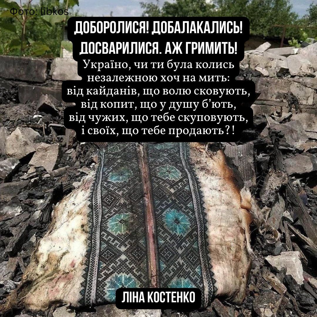Патріотичні вислови Ліни Костенко - фото 604175