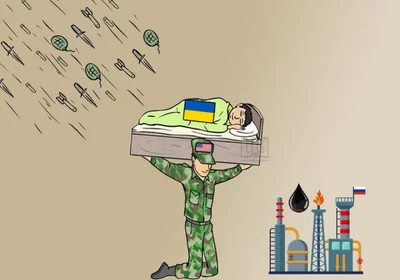 Меми про США, які забороняють Україні бомбити Росію - фото 604855