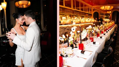 Эд Вествик и Эми Джексон устроили ужин по случаю помолвки – трогательные фото