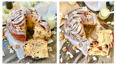 Паска "Крафін" – вишукана випічка, яка стане окрасою великоднього стола