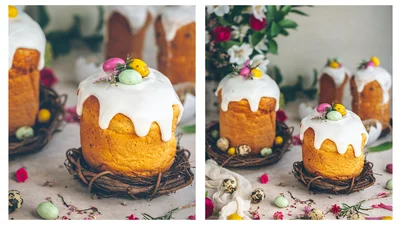 Заварная паска от Лилии Цвит – мягкая, пышная и долго не черствеет