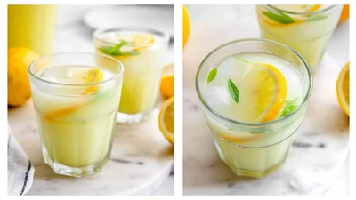 Домашний лимонад с мятой – вкусный способ освежиться после еды