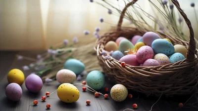 Самые нежные поздравления и милые открытки на Пасху