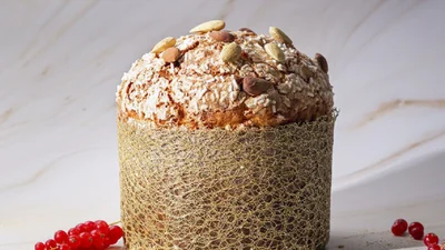 Глазурь для паски, которую используют для панеттоне: не липнет, не течет и не трескается