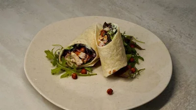 Идеальный перекус: готовим врапы с нутом и курицей от Эктора