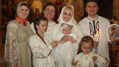 Анатолий Анатолич стал крестным отцом младшей дочери Лилии Ребрик