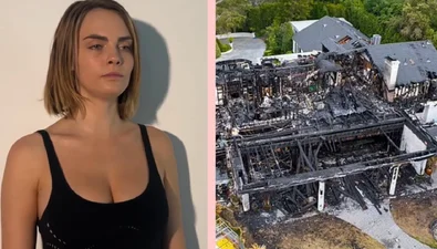 Кара Делевінь зносить свій особняк у Лос-Анджелесі за 7 млн доларів, який згорів вщент